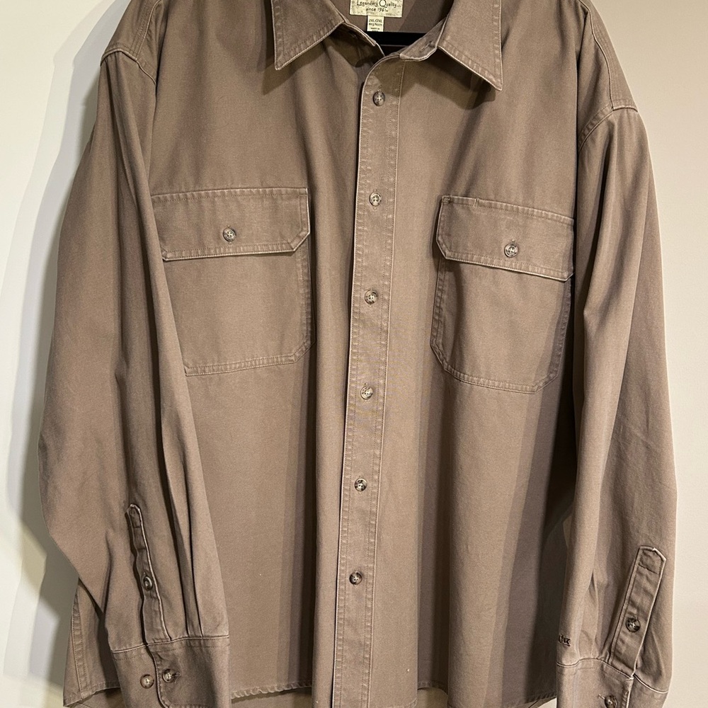 Cabela's Stonewash Roughneck Canvas Shirt XXL